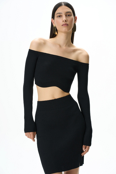 Off the shoulder top - BRUSNIKA Women Clothes