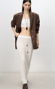 Linen maxi skirt - BRUSNIKA. Women clothes