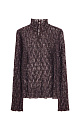 Lace top with sequins - BRUSNIKA. Women clothes