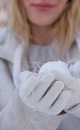 Wool and cashmere gloves - BRUSNIKA. Women clothes