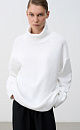 High collar jumper - BRUSNIKA. Women clothes