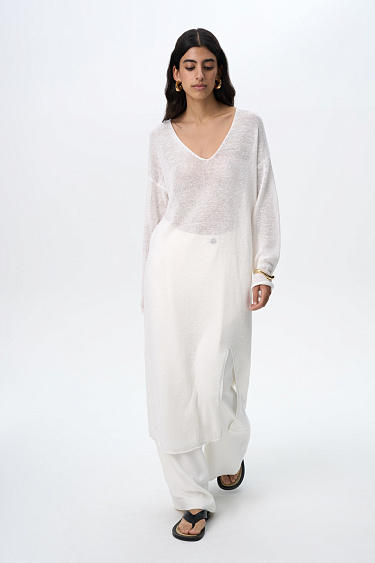 Linen dress - BRUSNIKA Women Clothes