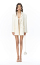 Single-breasted viscose jacket - BRUSNIKA. Women clothes