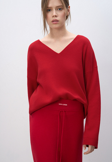 V-neck jumper - BRUSNIKA Women Clothes
