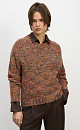 Melange jumper made of alpaca yarn - BRUSNIKA. Women clothes