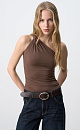 Asymmetric Modal Top - BRUSNIKA. Women clothes