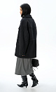 100% wool jacket with drawstring - BRUSNIKA. Women clothes