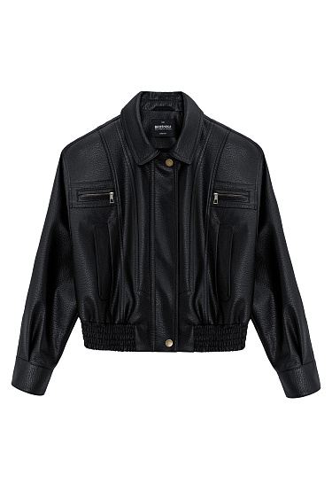 Voluminous bomber jacket - BRUSNIKA Women Clothes