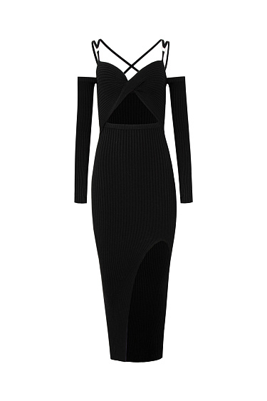 Twisted bodice dress  - BRUSNIKA Women Clothes