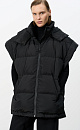 Oversized puffer vest - BRUSNIKA. Women clothes