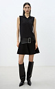 Knitted Mini Skirt - BRUSNIKA. Women clothes