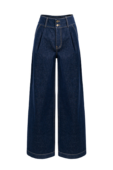 Wide jeans with a high fit - BRUSNIKA Women Clothes