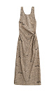 Twisted waist sundress - BRUSNIKA. Women clothes