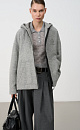 bomber with a hood - BRUSNIKA. Women clothes
