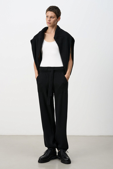 Wool and cashmere pants - BRUSNIKA Women Clothes