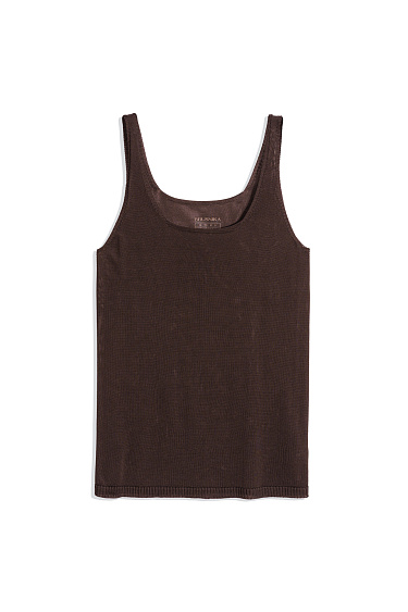 Knitted seamless viscose top  - BRUSNIKA Women Clothes