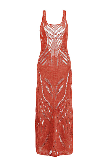 Open back sundress - BRUSNIKA Women Clothes