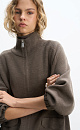 Bomber jacket with patch pockets - BRUSNIKA. Women clothes