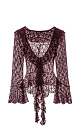 blouse with ruffles - BRUSNIKA. Women clothes