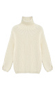 Alpaca jumper with dropped shoulder line - BRUSNIKA. Women clothes