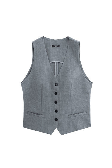 Classic wool vest - BRUSNIKA Women Clothes