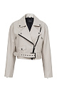 Faux leather biker jacket - BRUSNIKA. Women clothes