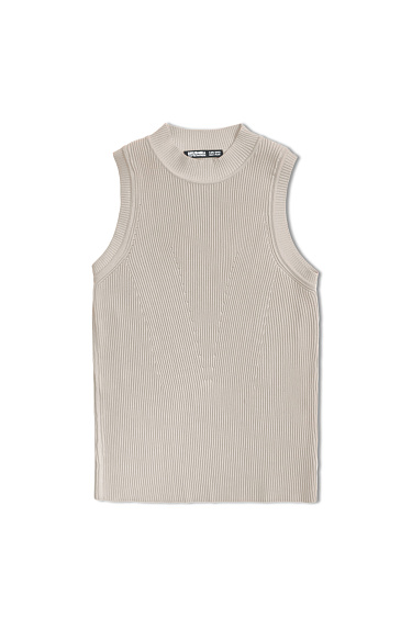 Fitted ribbed top - BRUSNIKA Women Clothes