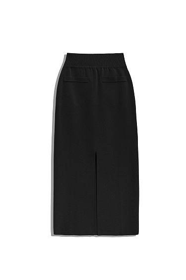 Front slit pencil skirt - BRUSNIKA Women Clothes
