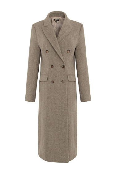 Straight-fit coat - BRUSNIKA Women Clothes