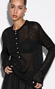 Kidmohair knit longsleeve with sequins - BRUSNIKA. Women clothes