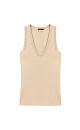 Low-cut top - BRUSNIKA. Women clothes