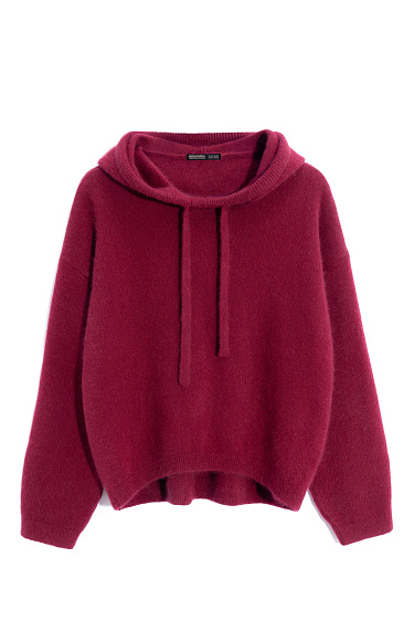 Fox Down Hoodie - BRUSNIKA Women Clothes