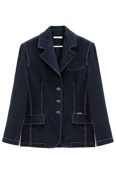 100% linen jacket - BRUSNIKA Women Clothes