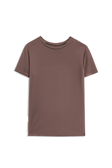 Modal figure-hugging T-shirt - BRUSNIKA Women Clothes