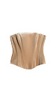 Velvet corset with lacing - BRUSNIKA. Women clothes