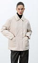 Jacket with a turn-down collar - BRUSNIKA. Women clothes