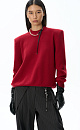 Jumper with shoulder pads - BRUSNIKA. Women clothes
