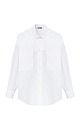 Basic shirt with patch pockets - BRUSNIKA. Women clothes
