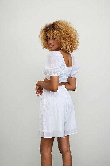 Cotton shorts - BRUSNIKA Women Clothes