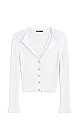 Viscose cardigan with lace - BRUSNIKA. Women clothes