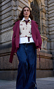 Flared jeans made from 100% cotton - BRUSNIKA. Women clothes