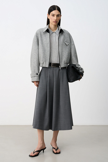 pleated skirt - BRUSNIKA Women Clothes