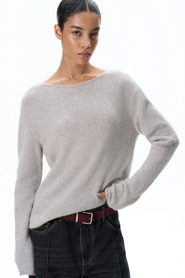 Fox down longsleeve shirt - BRUSNIKA Women Clothes