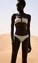 Bandeau Swimsuit - BRUSNIKA. Women clothes