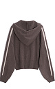 short hoodie bomber jacket - BRUSNIKA. Women clothes