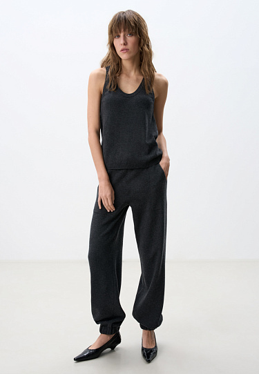 Cashmere and wool trousers - BRUSNIKA Women Clothes