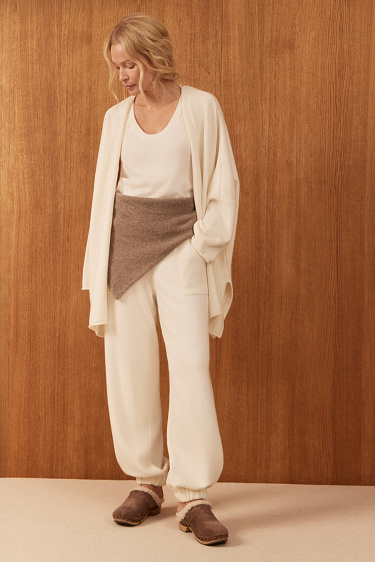 Cashmere and wool trousers - BRUSNIKA Women Clothes