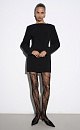 Mini dress with long sleeves - BRUSNIKA. Women clothes