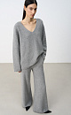 Straight cashmere trousers - BRUSNIKA. Women clothes