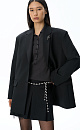Wool mini skirt - BRUSNIKA. Women clothes